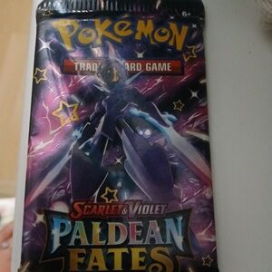 Pokemon Card Pack with Red and Black Design